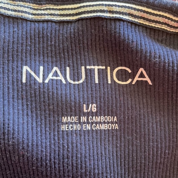 •Nautica• Plaid Two-Piece Fleece Pajama Set - Size Large - Picture 2 of 12